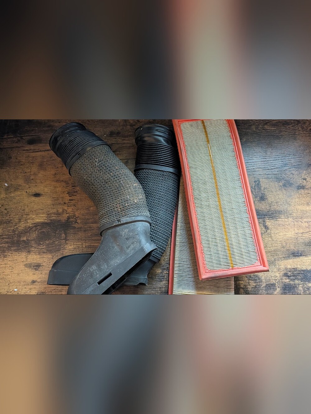 2010 Mercedes Benz W204 Intake Tubes & Filters